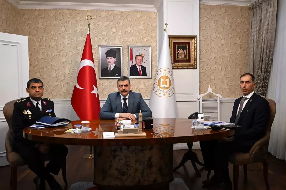Vali Çiftçi, Bakan Yerlikaya ile Toplantıda Bulundu