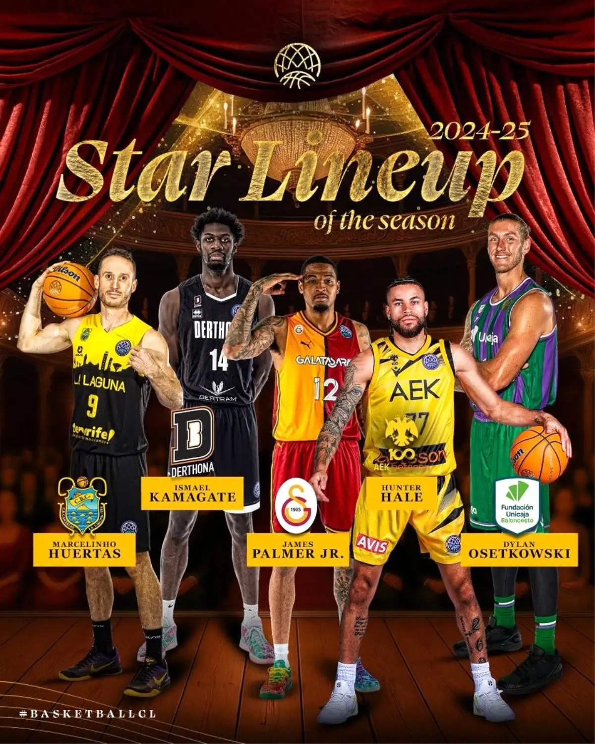 Galatasaray BCL Ödüllerinde Parladı