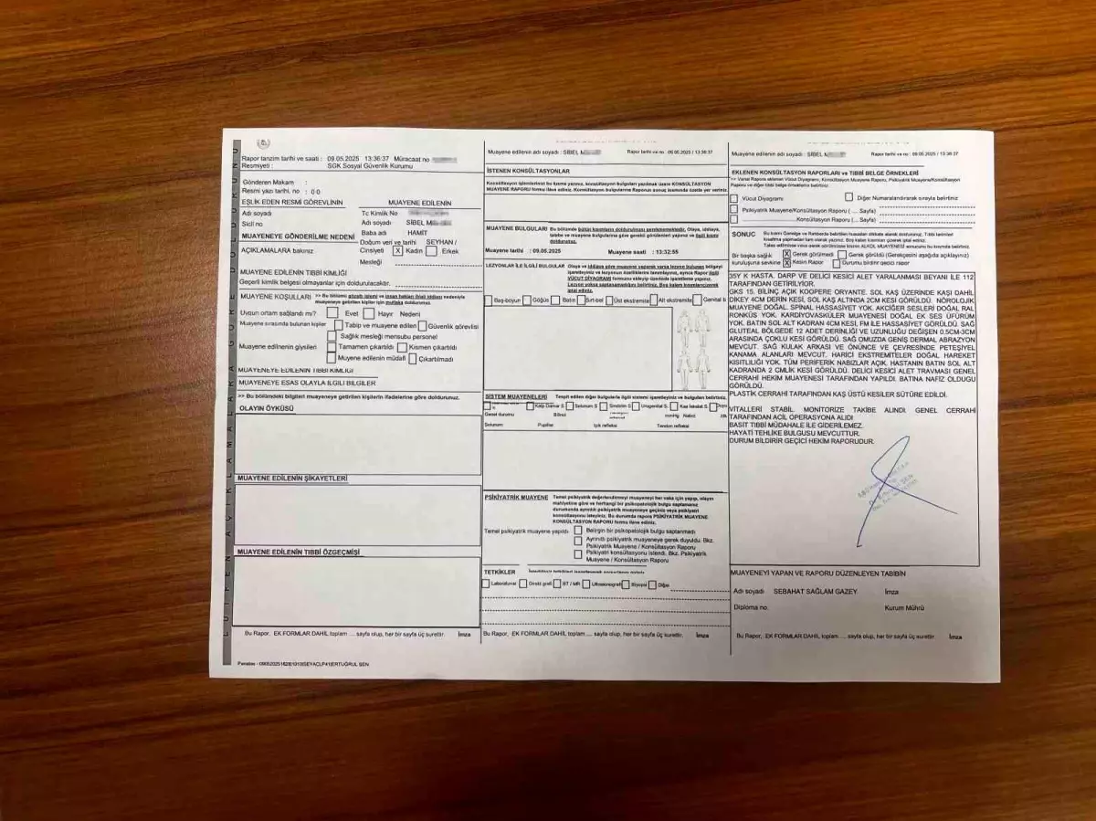 Beşiktaş\'ta Bıçaklı Saldırı