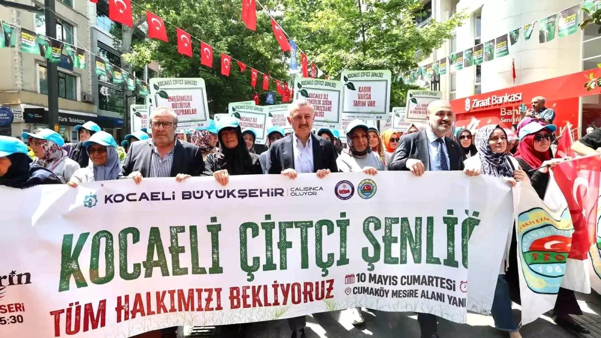 Kocaeli\'de 10. Çiftçi Şenliği Coşkuyla Başladı
