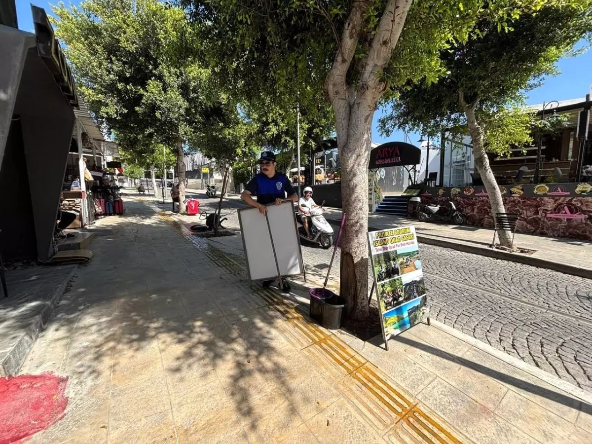 Bodrum\'da Zabıta Ekipleri İşgaliye, Dilenci ve Seyyar Satıcı Denetimlerini Sıklaştırdı