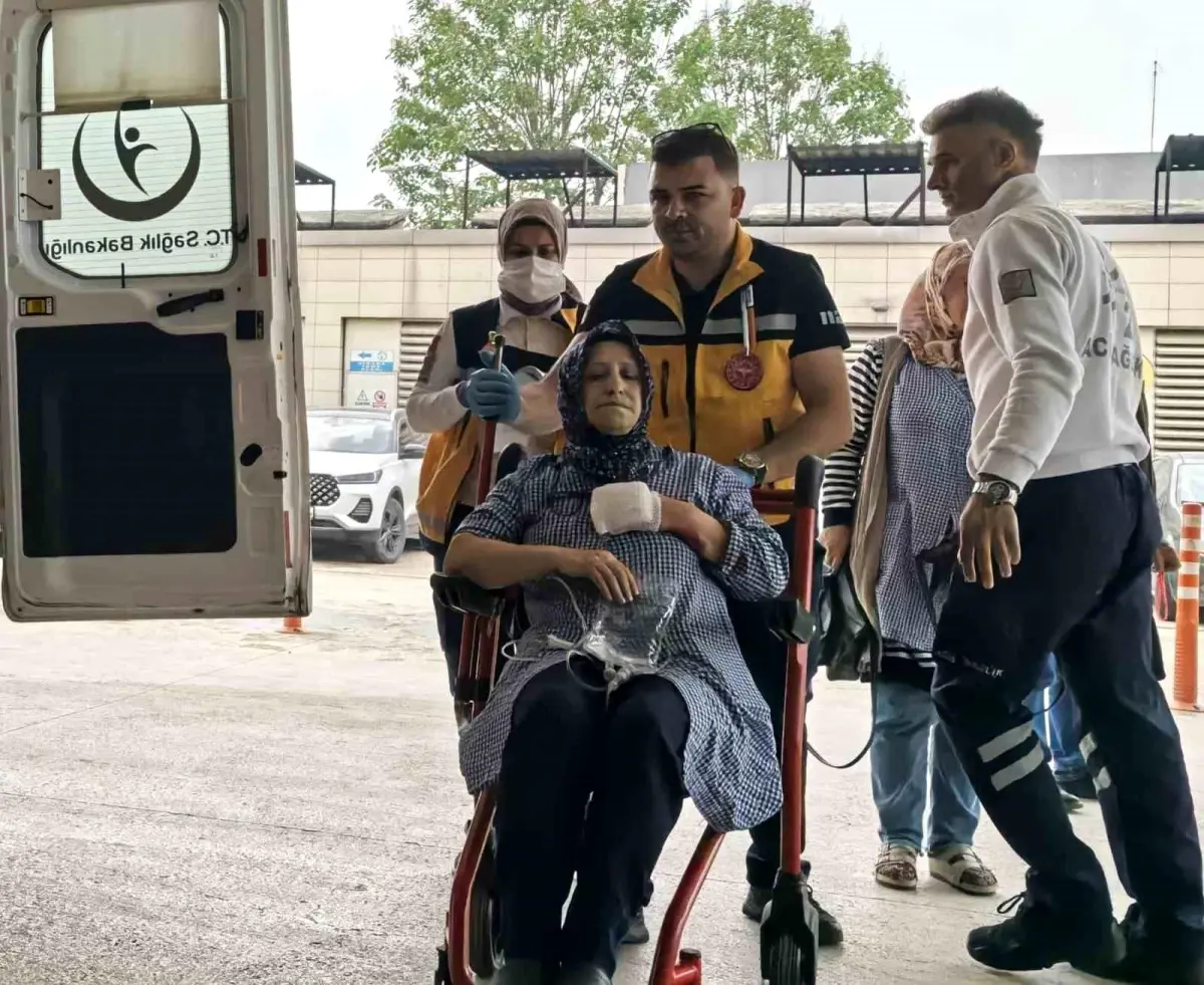 İnegöl\'de Tekstil Fabrikasında İş Kazası