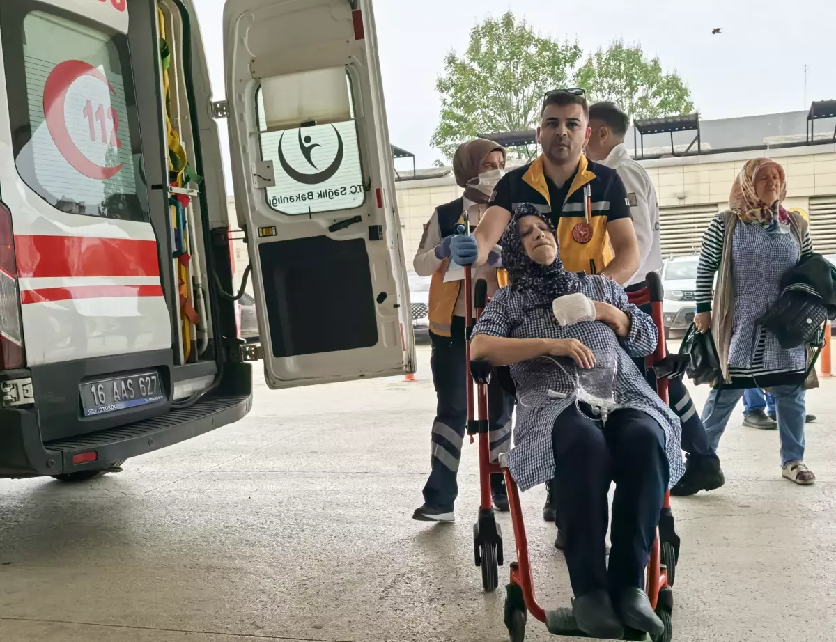 İnegöl\'de İş Kazası: Leyla P. Yaralandı