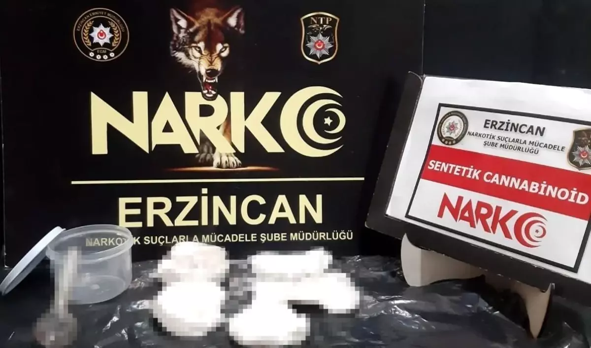 Erzincan\'da Uyuşturucu Operasyonu