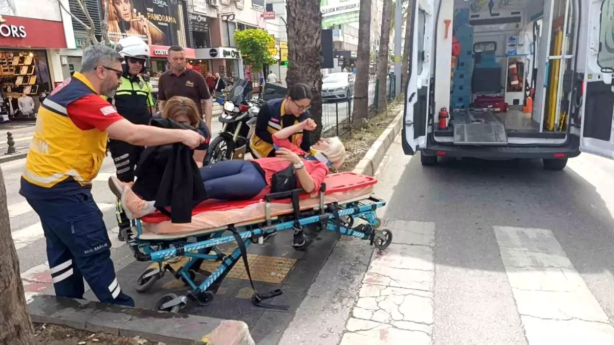 Motosiklet Kazasında Kask Hayat Kurtardı