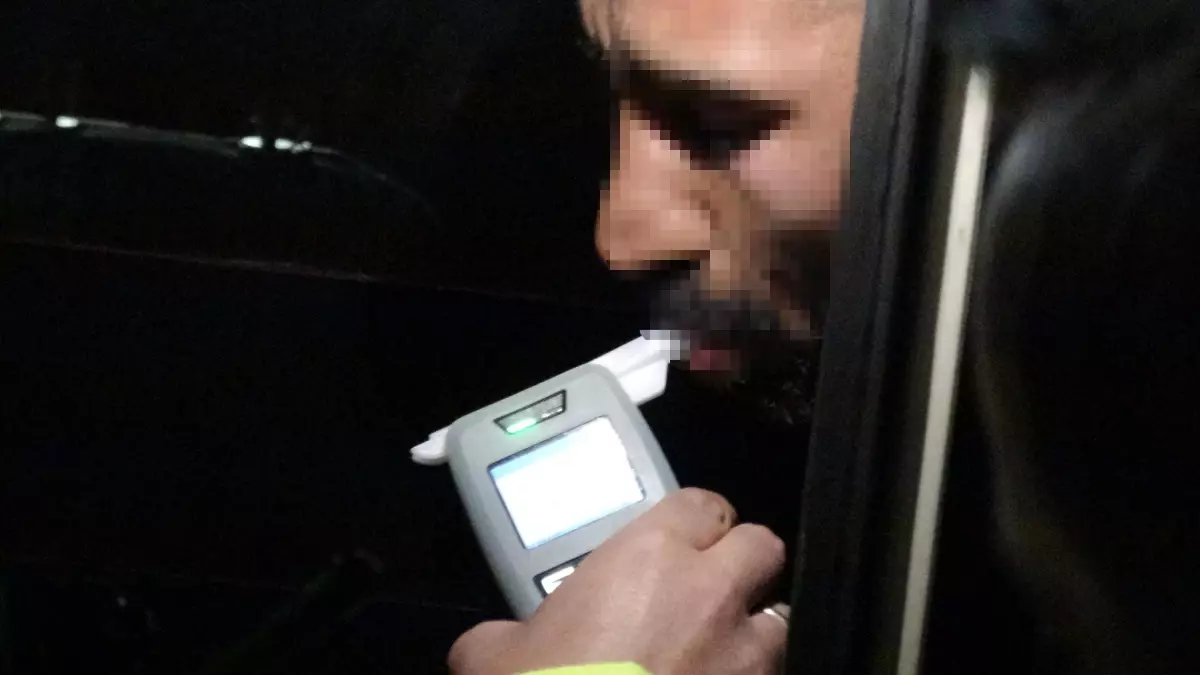 Alkollü Sürücü 25 Km Kaçtı