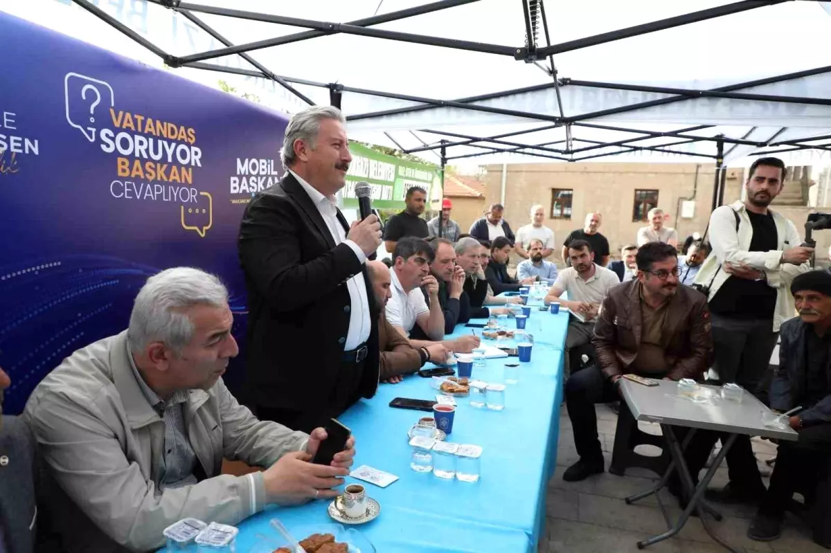 Melikgazi Belediye Başkanı Palancıoğlu, Subaşı Mahallesi\'nde Vatandaşlarla Buluştu