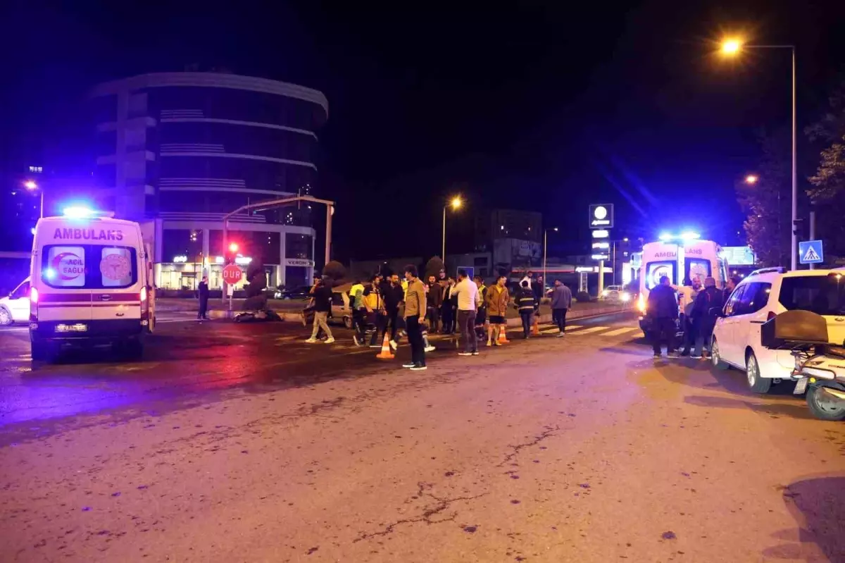 Alkollü Sürücü Kaza Yaptı: 3 Yaralı