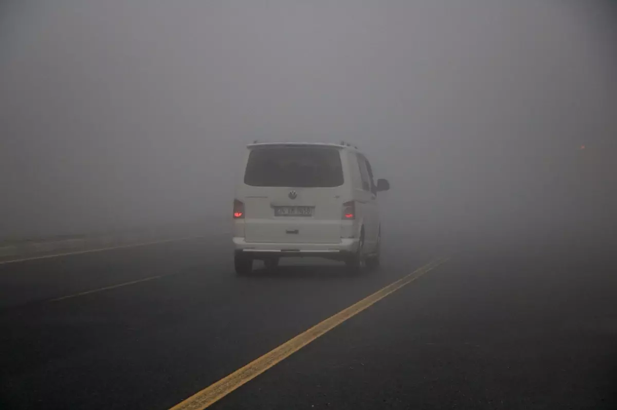 Bolu Dağı\'nda Yoğun Sis