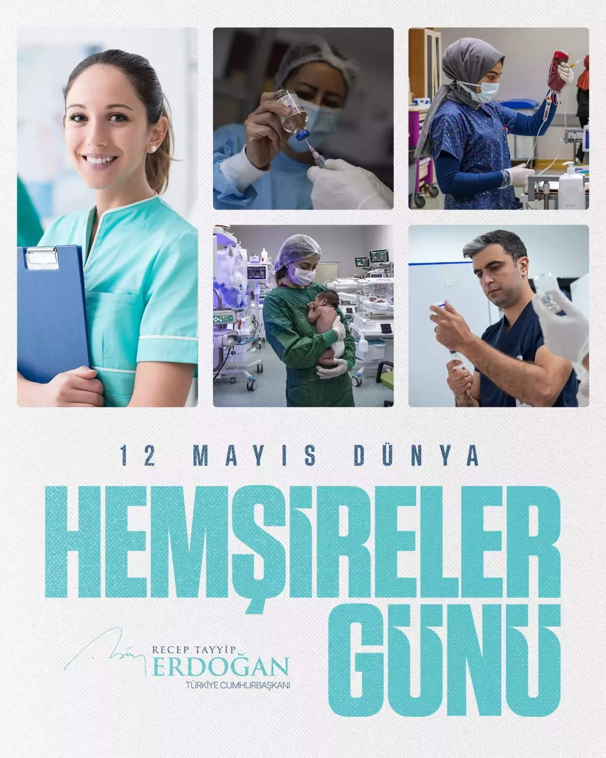Cumhurbaşkanı Erdoğan\'dan Dünya Hemşireler Günü Mesajı