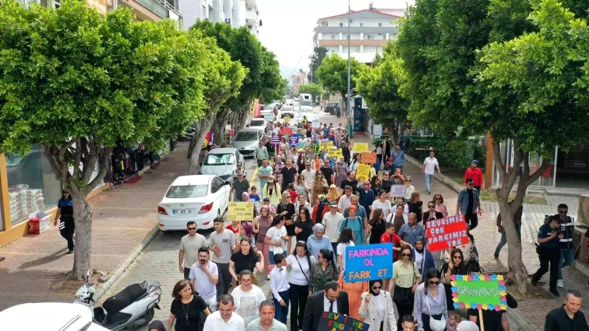 Gazipaşa’da Engelliler Haftası Farkındalık Yürüyüşü