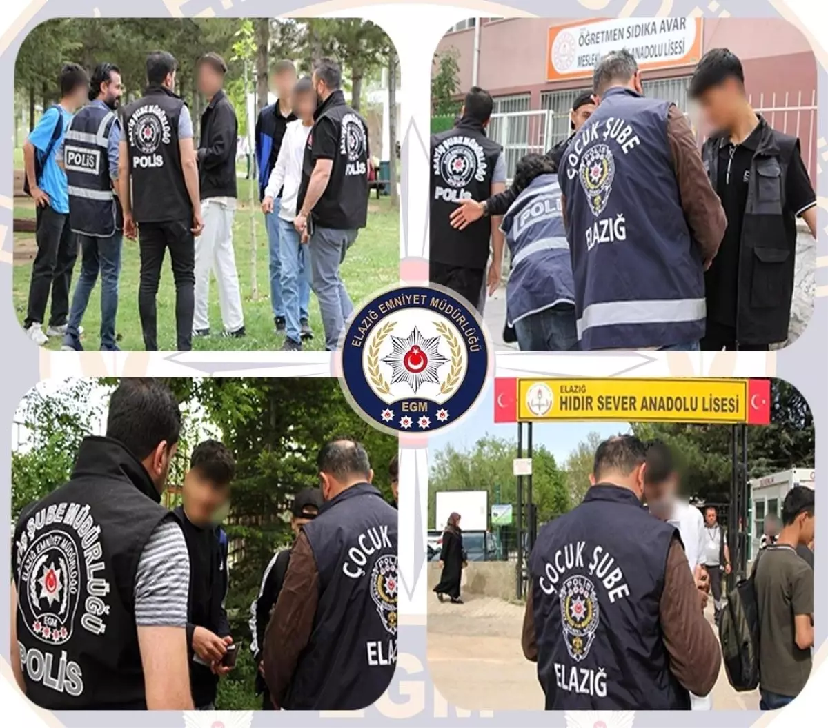 Elazığ\'da 223 Okul Önü Denetlendi