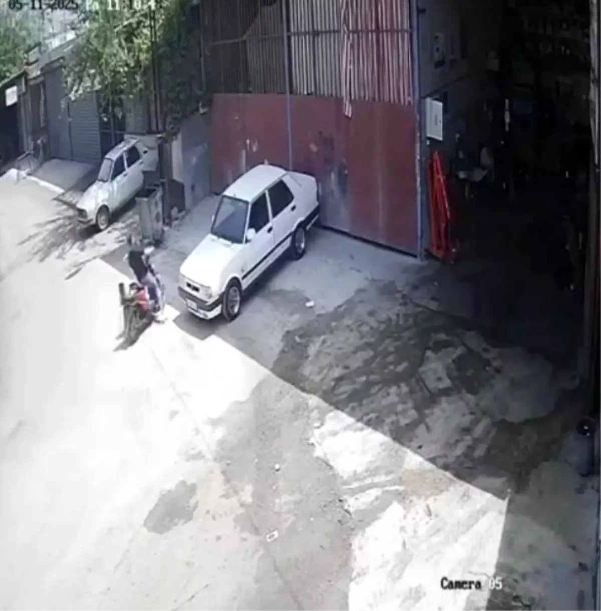 Düziçi\'nde Şarjlı Motosiklet Kazası