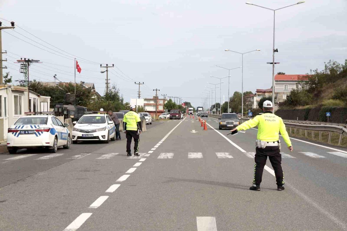 Ordu\'da Trafik Denetimleri Yoğunlaştı