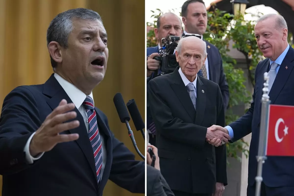 Özgür Özel\'den Devlet Bahçeli için ağır sözler