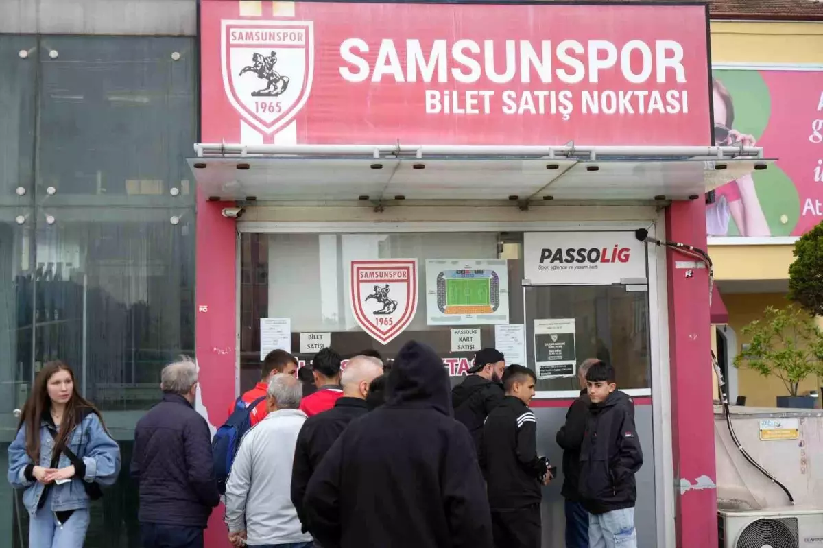 Samsunspor-Sivasspor Maçına Yoğun İlgi