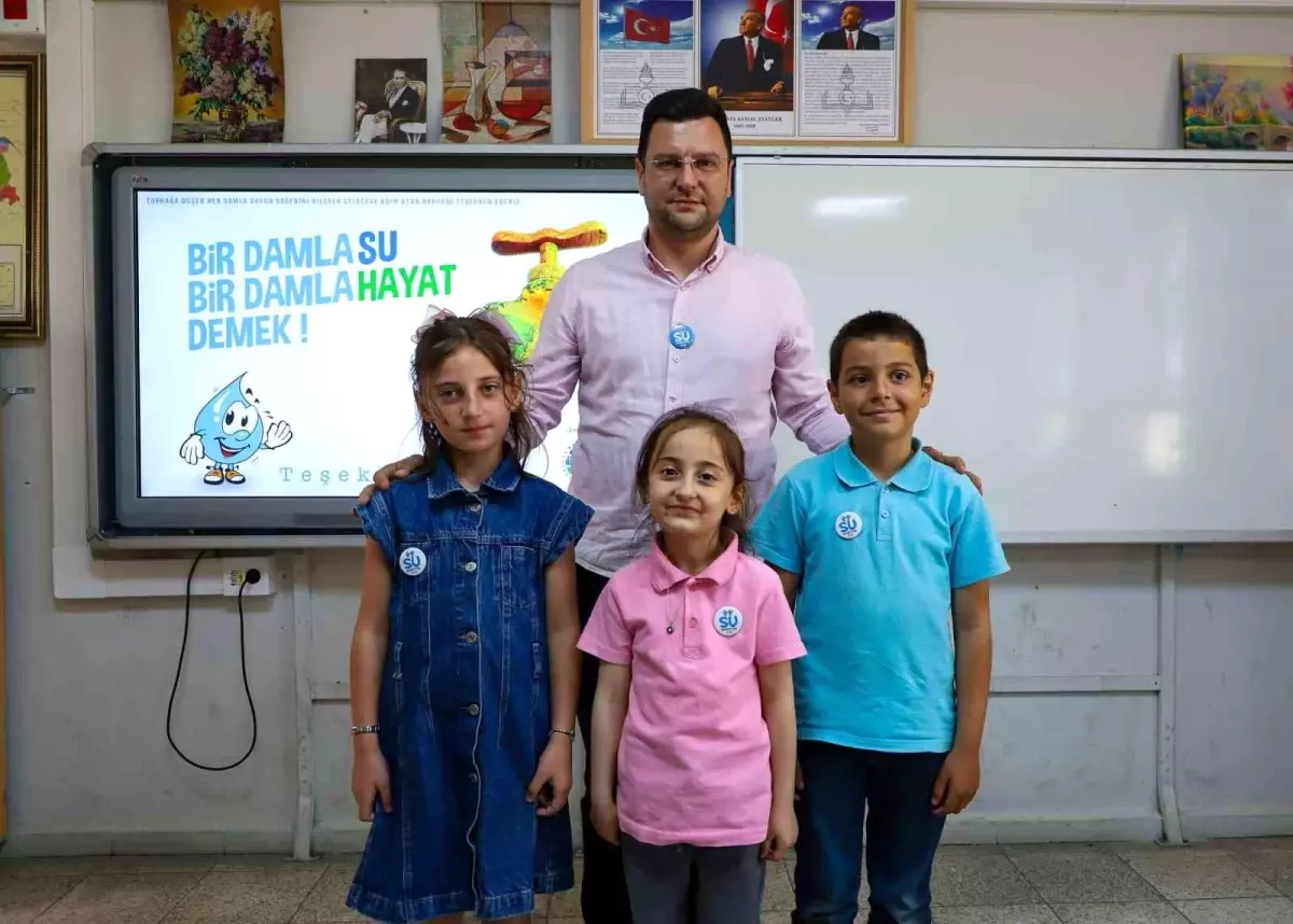 SASKİ\'nin \'Su Müfettişi\' Projesi ile Çocuklara Su Tasarrufu Eğitimi
