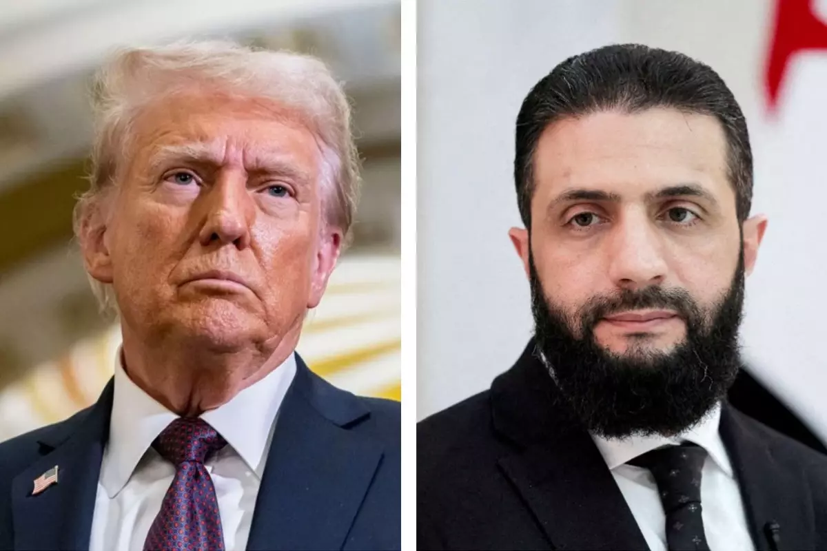 Trump ile Şara arasındaki ilk görüşme yarın Suudi Arabistan\'da