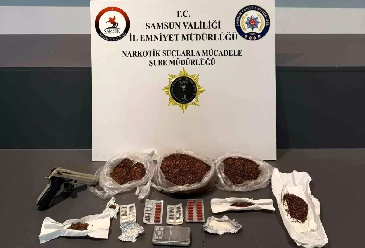Samsun\'da Uyuşturucu Operasyonu: İki Tutuklama