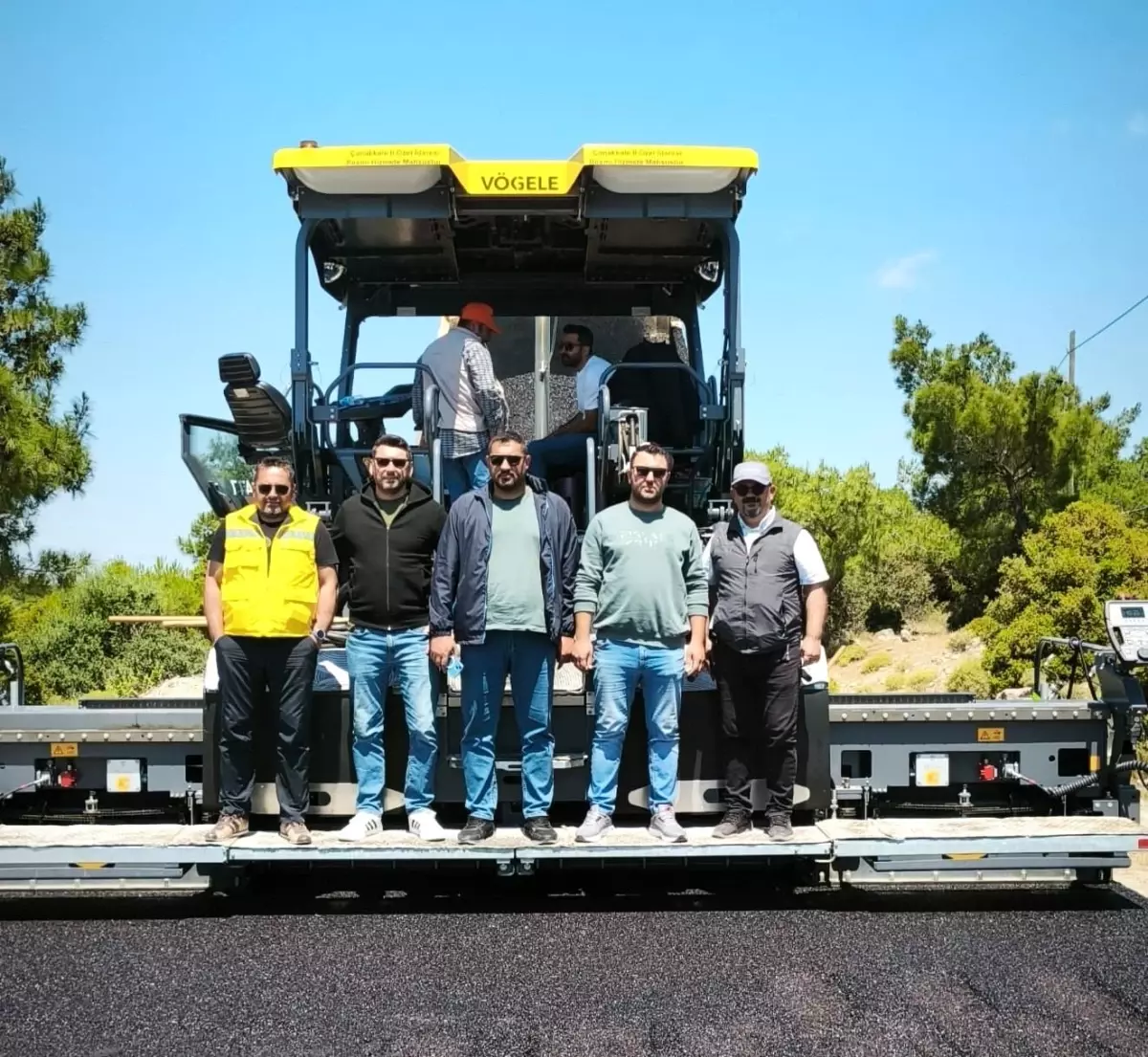 Çanakkale\'de Yeni Asfalt Çalışmaları Başladı