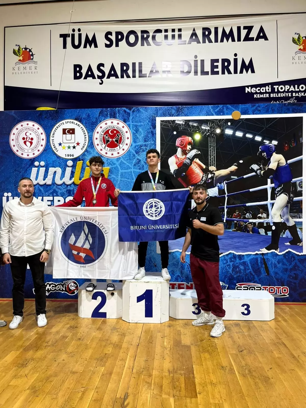 Biruni Üniversitesi Öğrencisi Muay Thai Türkiye Şampiyonu Oldu