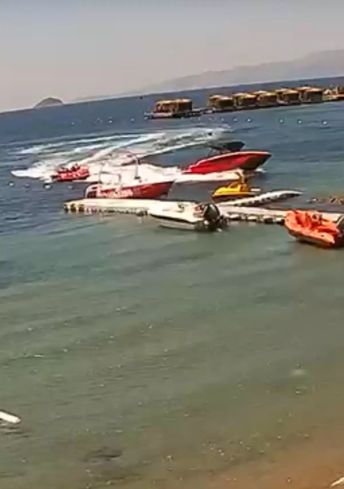 Bodrum\'da Tekne Kazası: 3 Turist Yaralandı