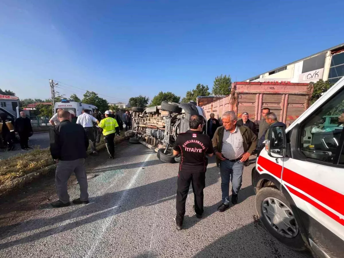 Kahramanmaraş\'ta Trafik Kazası: 12 Yaralı