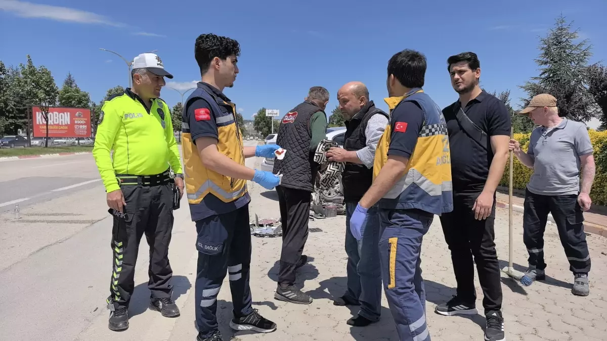 İnegöl\'de Elektrikli Bisiklet Kazası