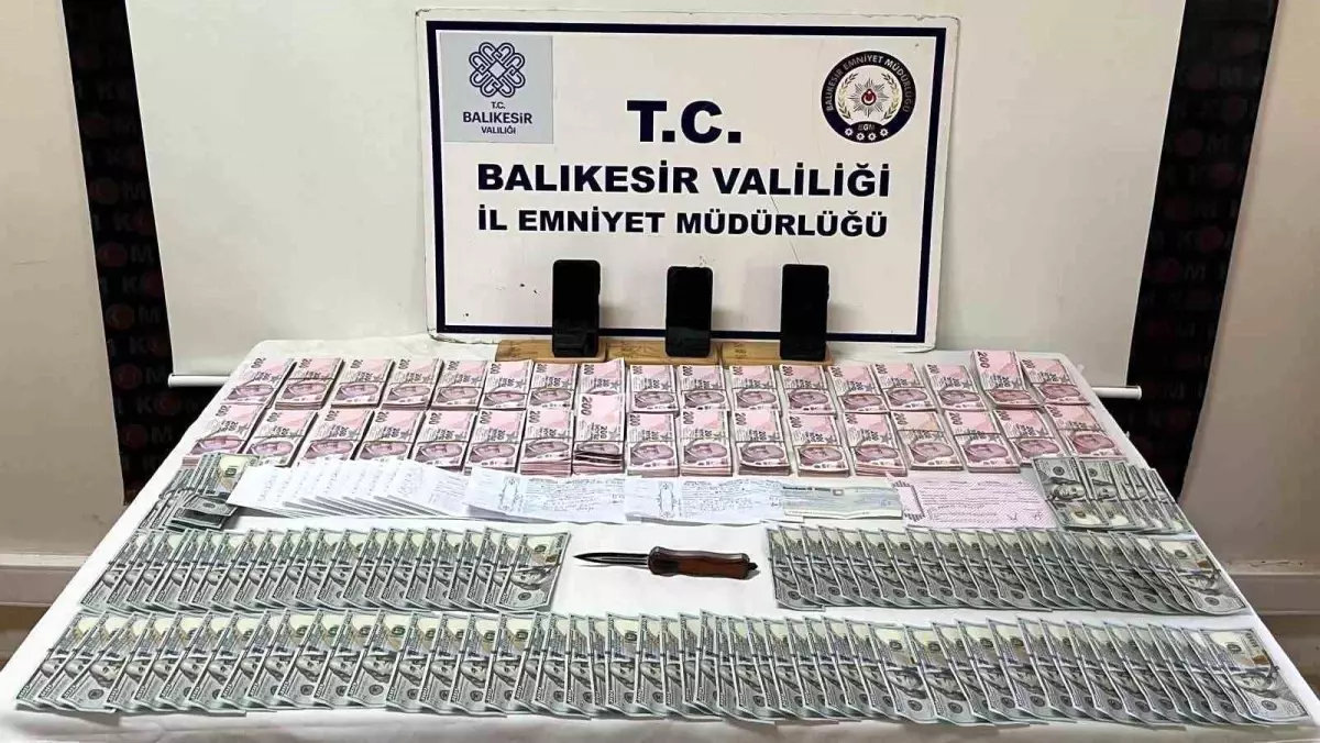 Balıkesir\'de Tefecilik Operasyonu