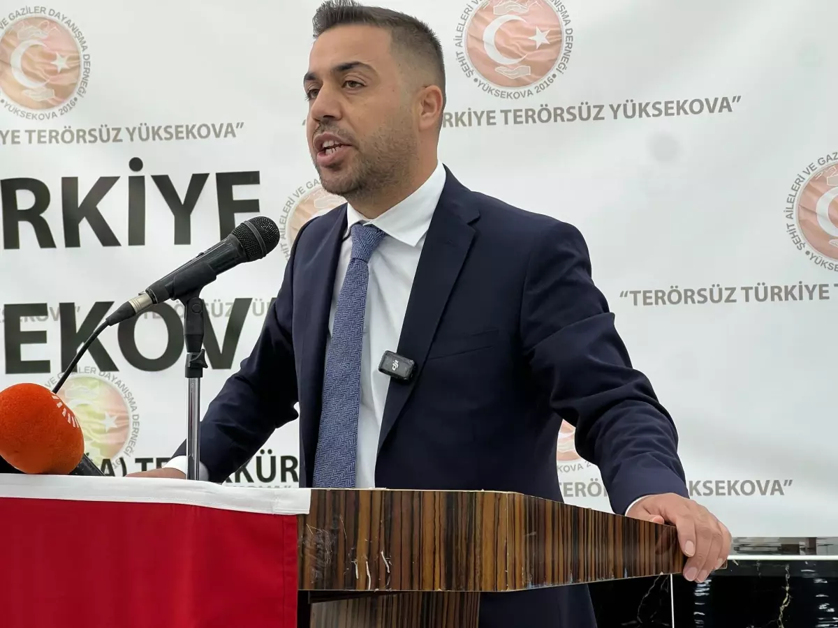 Yüksekova\'da \'Terörsüz Türkiye, Terörsüz Yüksekova\' Programı Düzenlendi