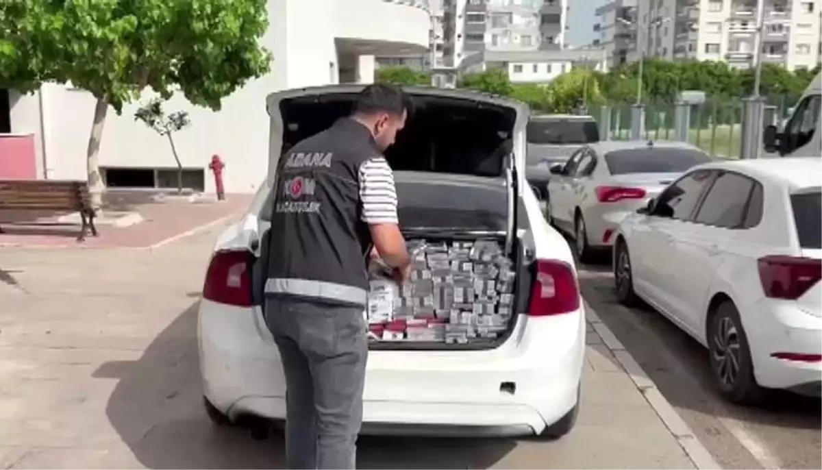 Adana\'da Kaçak Sigara Operasyonu