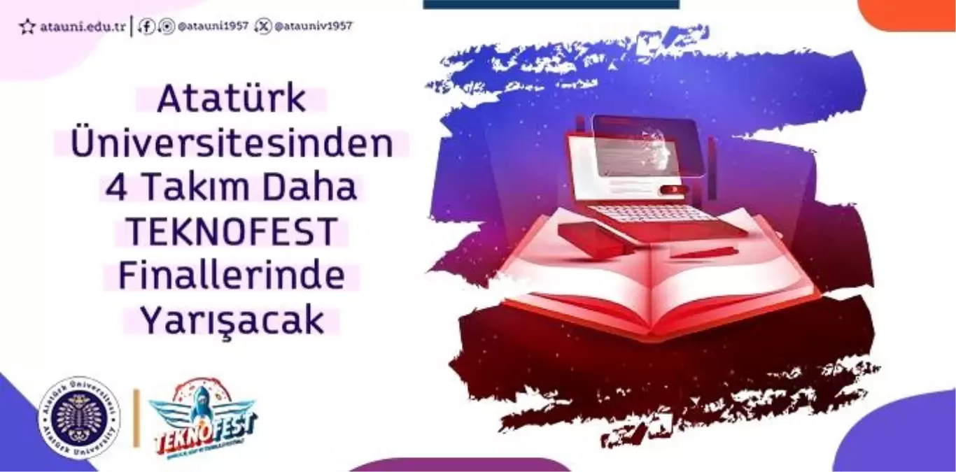 Atatürk Üniversitesi 8 Takımla TEKNOFEST 2025 Finaline Yükseldi