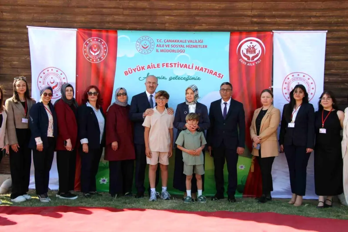 Büyük Aile Festivali Çanakkale\'de Düzenlendi