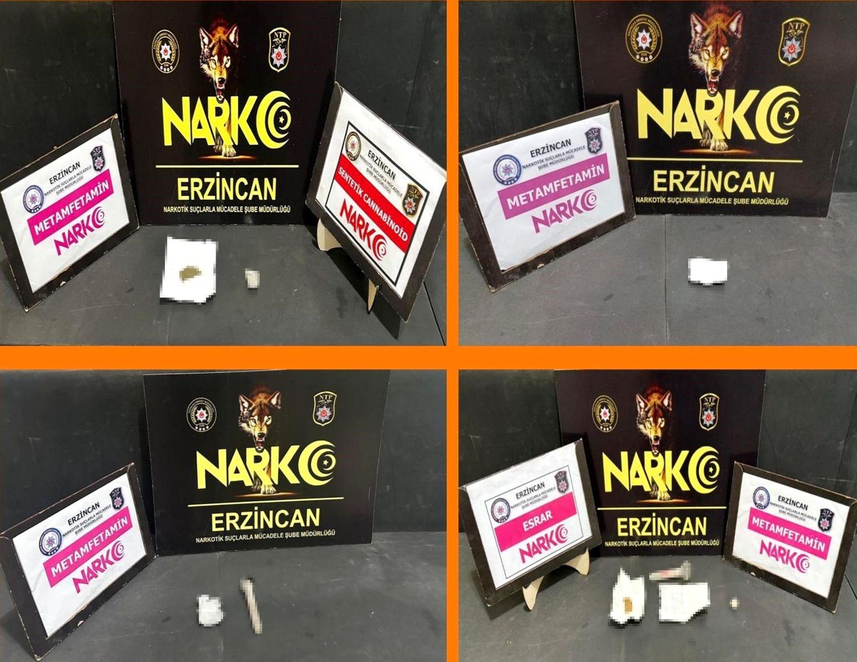 Erzincan\'da Uyuşturucu Operasyonu