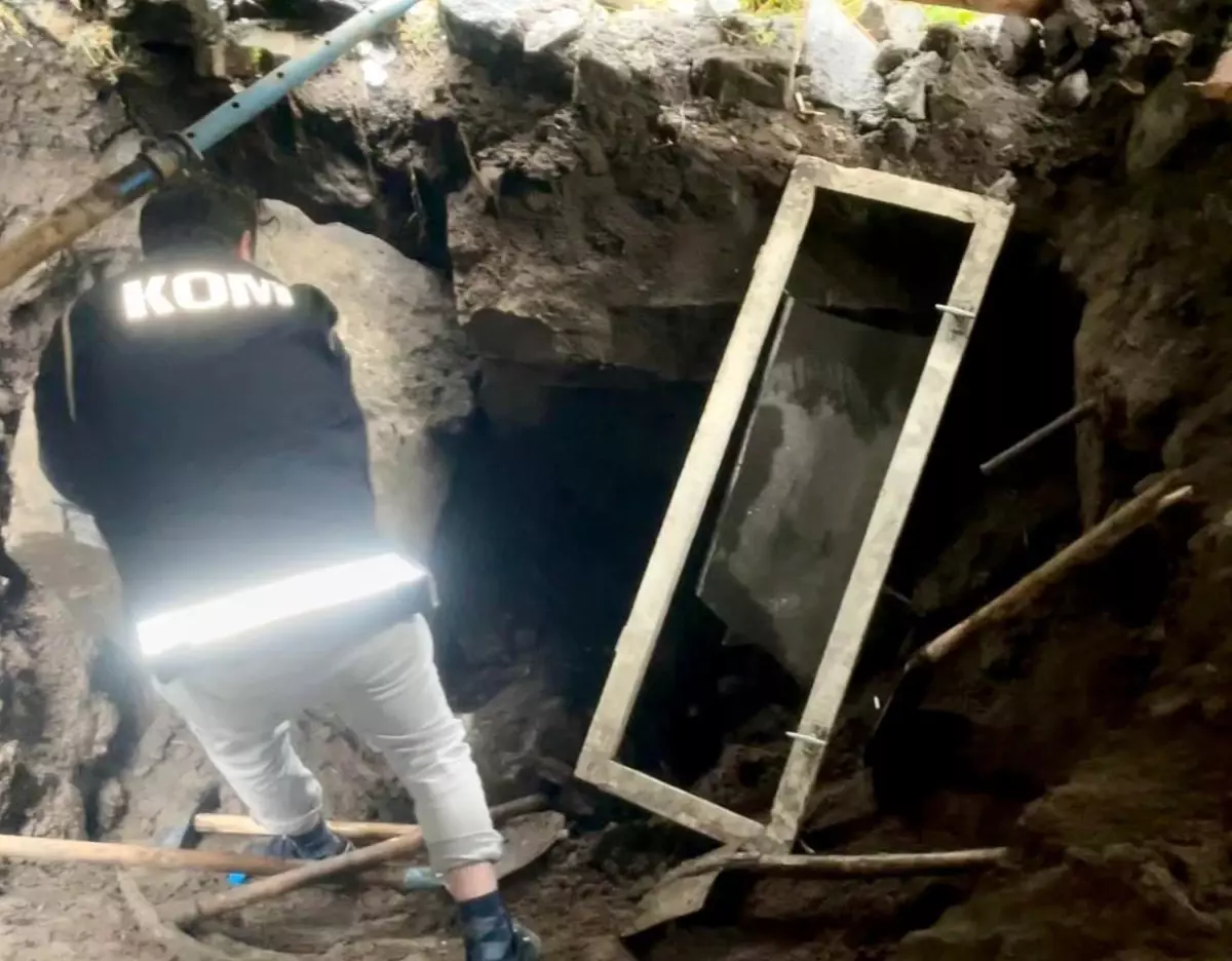 Kars\'ta Kaçak Kazı Operasyonu