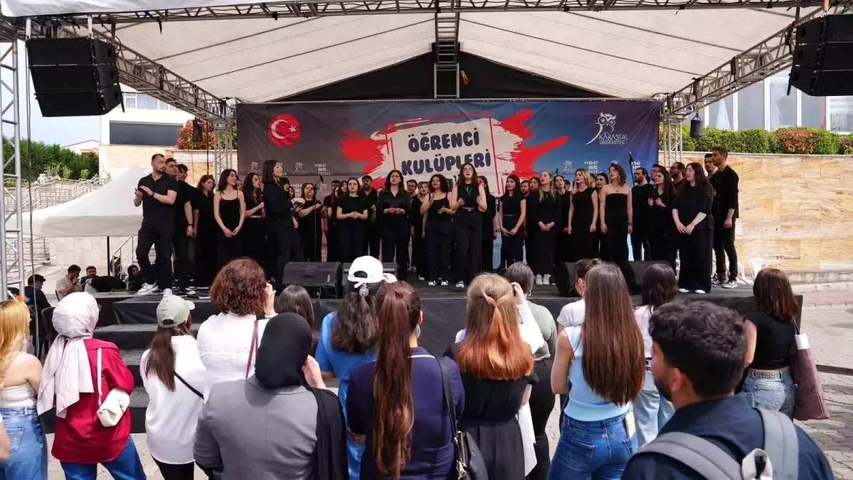 KBÜ\'de Öğrenci Kulüpleri Şenliği Renkli Geçti