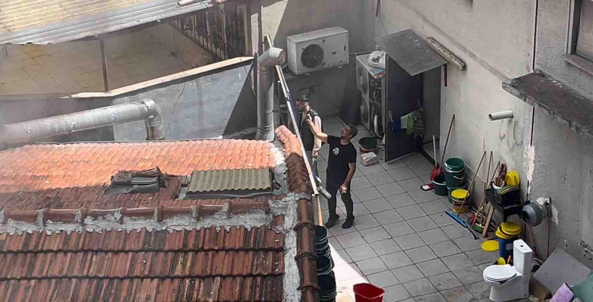 Eskişehir\'de Yangın Paniği