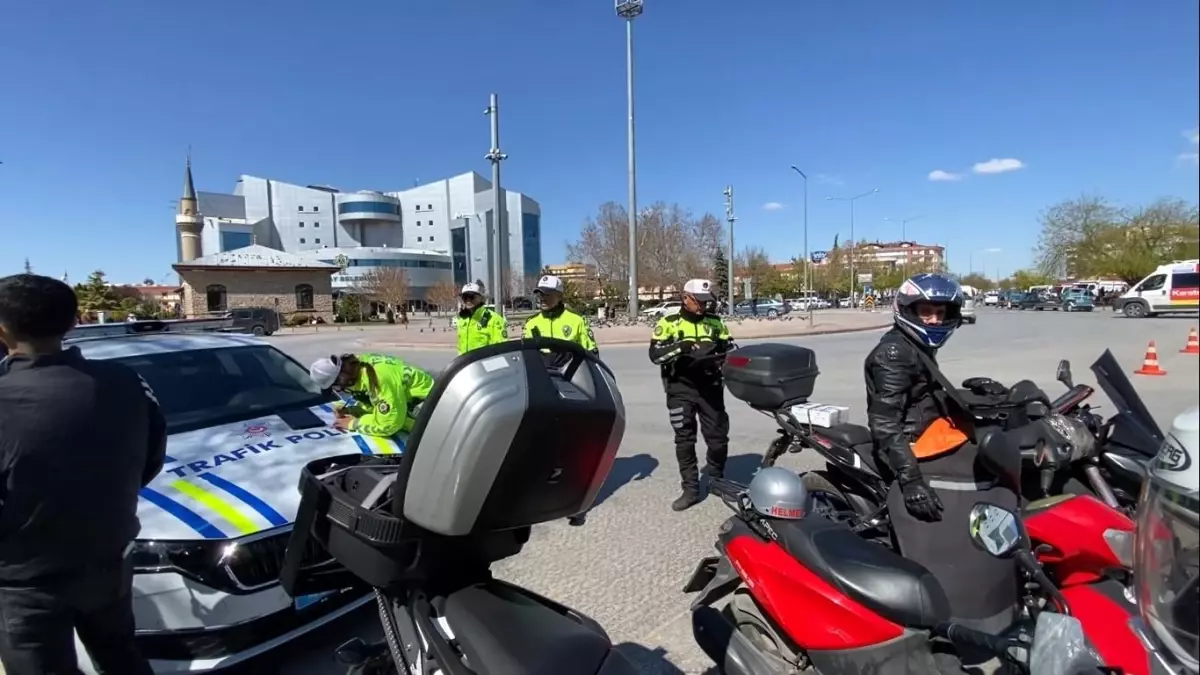 Konya\'da Motosiklet Denetimlerinde 29 Milyon TL Ceza