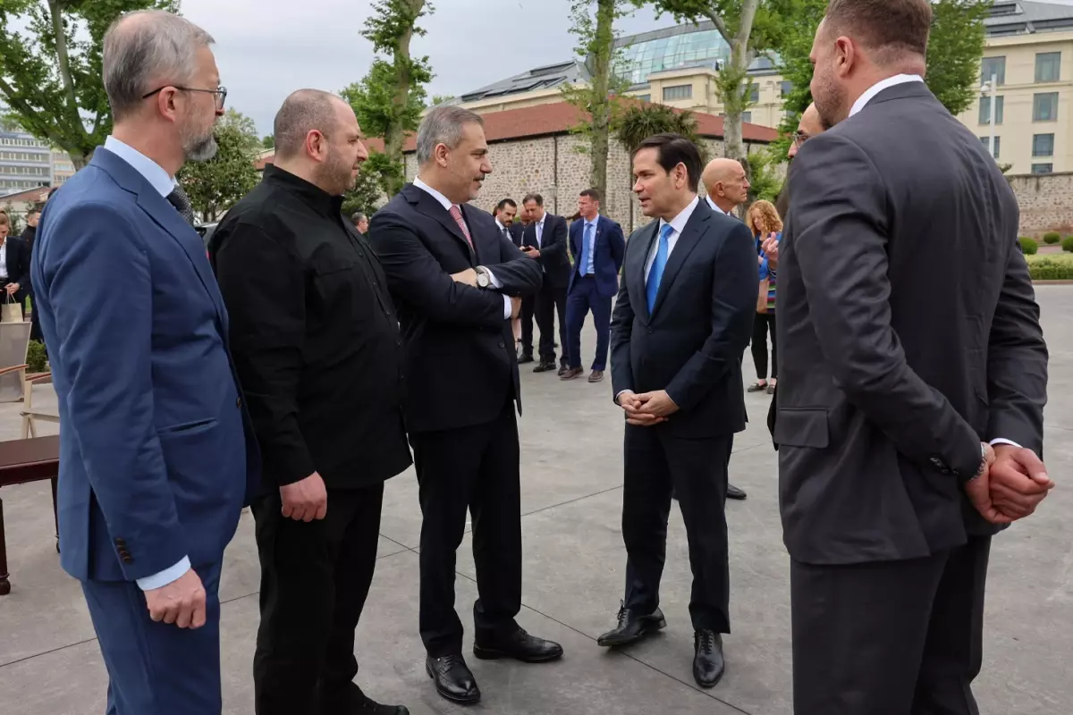 Bakan Fidan ve ABD\'li mevkidaşı arasında samimi sohbet