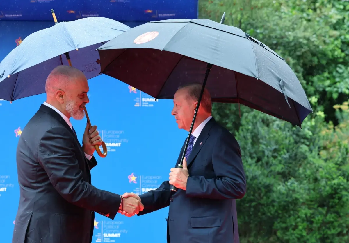 Cumhurbaşkanı Erdoğan Arnavutluk\'ta