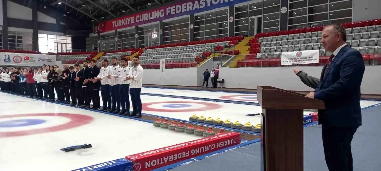 Uluslararası Curling Open Cup Erzurum\'da Başladı