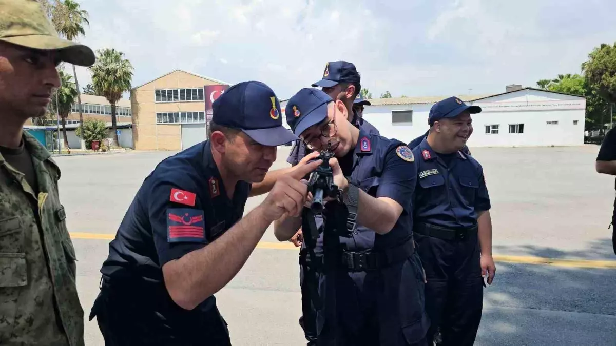 Mersin\'de Özel Bireyler Asker Oldu