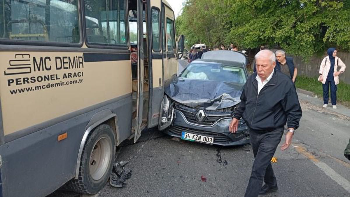 Ankara\'da Minibüs Kazası: 14 Yaralı