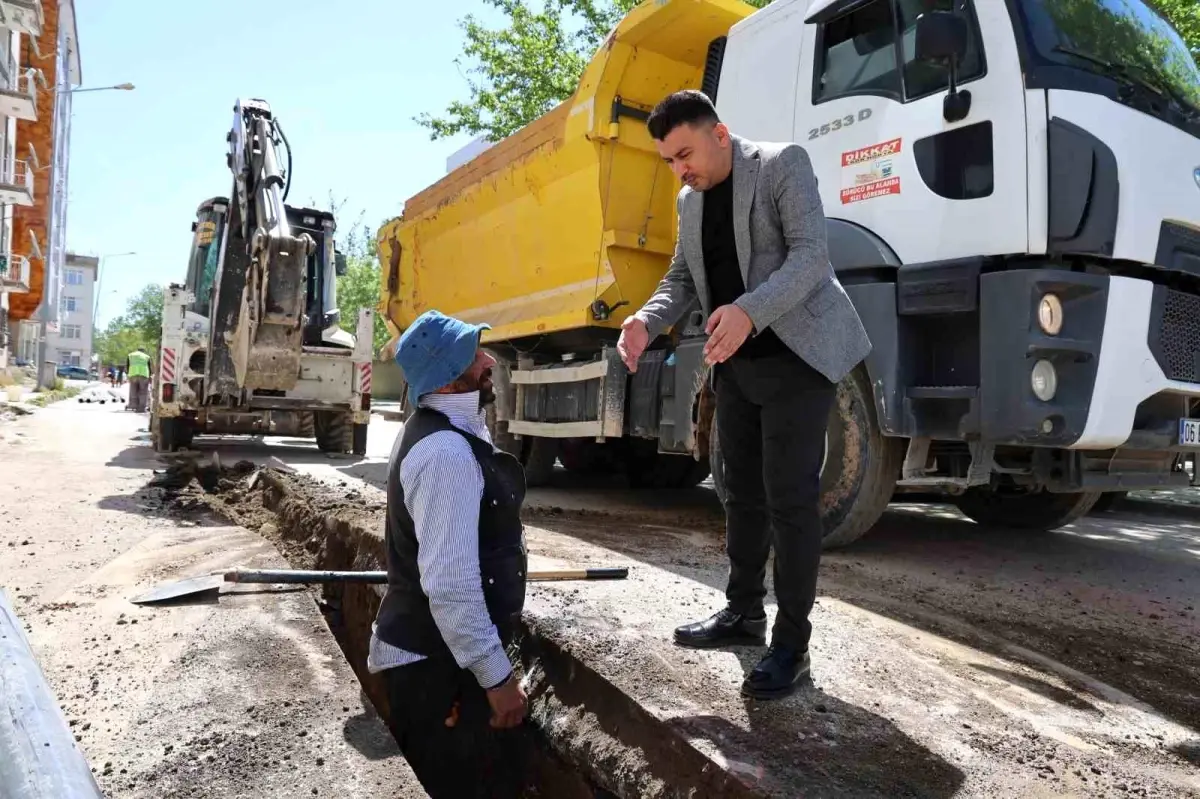 Elazığ\'ın Sarayatik Mahallesi\'nde Altyapı Çalışmaları Başlatıldı