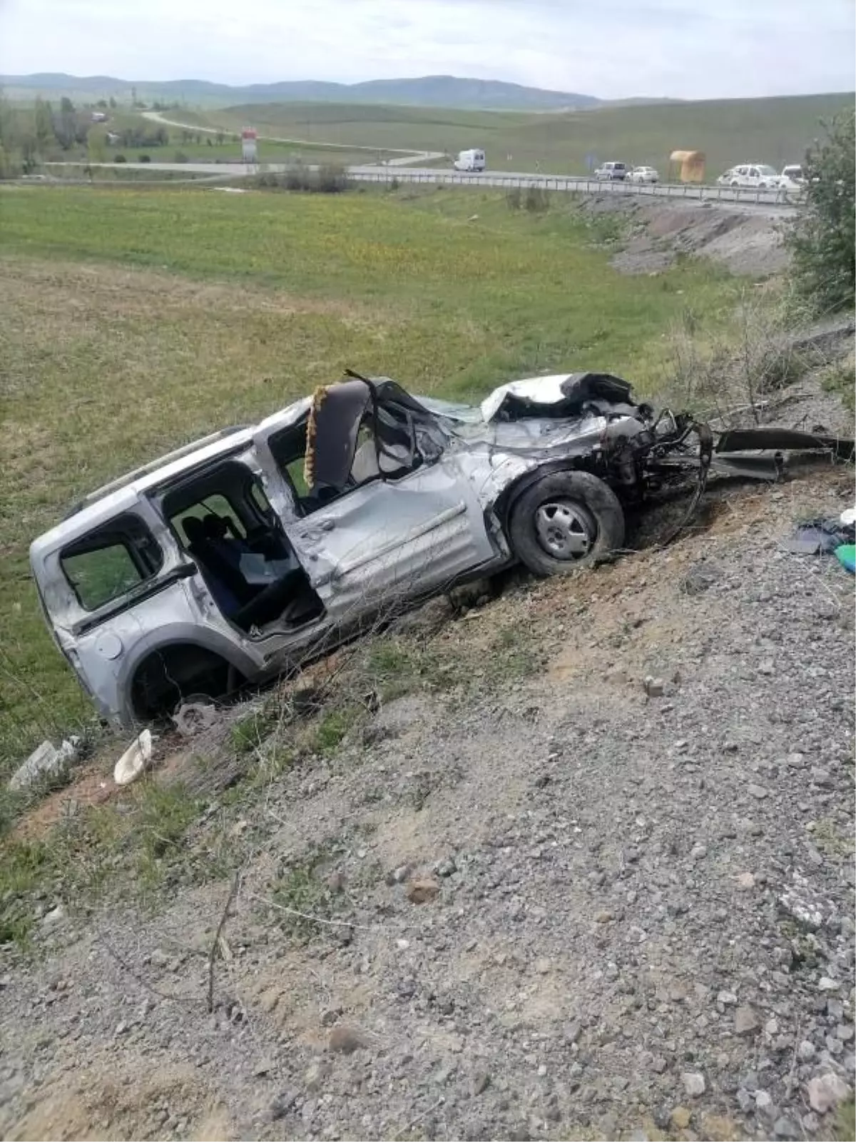 Sivas\'ta Trafik Kazası: 1 Ölü