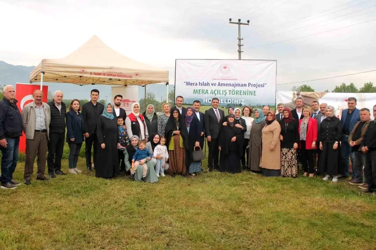 Düzce\'de Meralar Açıldı ve Ödüller Sahiplerini Buldu