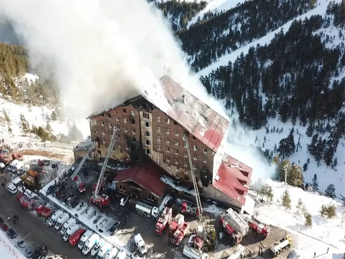Bolu Otel Yangını İddianamesi Tamamlandı