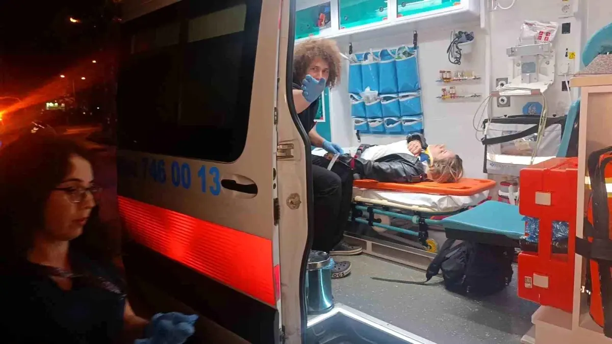 Manavgat\'ta Elektrikli Bisiklet Kazası