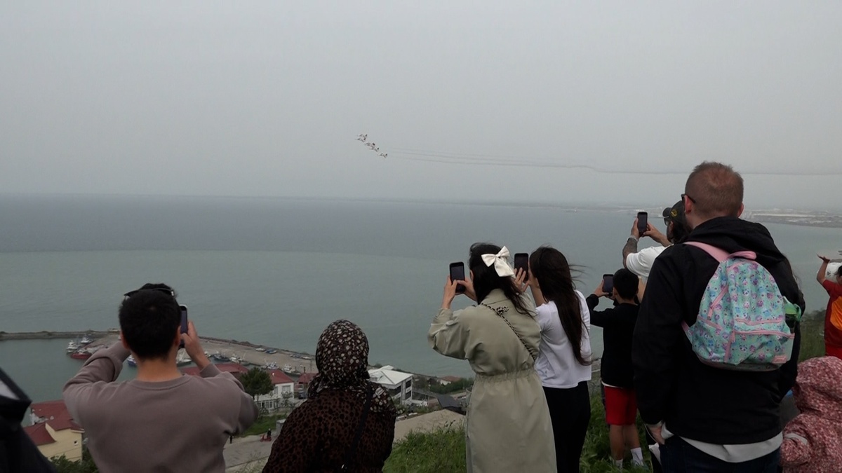 Samsun\'da Prova Uçuşu Heyecanı