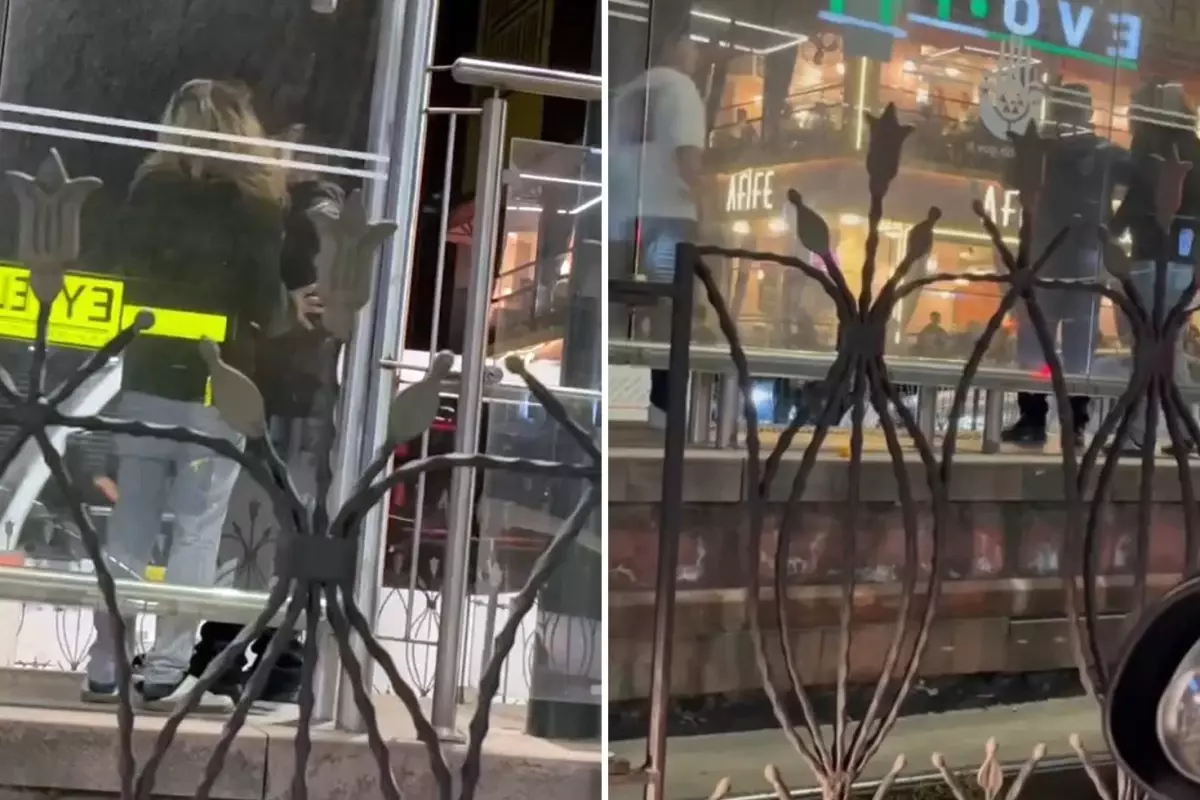Tramvay durağında taciz! Sapığı tekme tokat dövdüler
